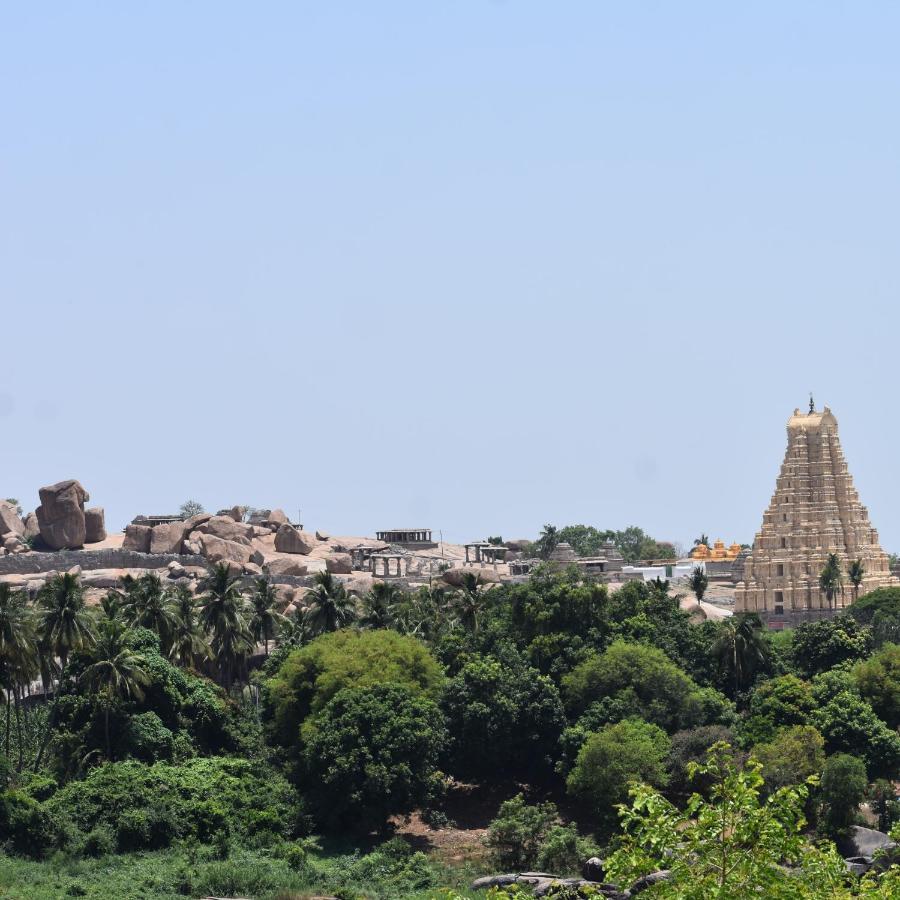 Temple View Guest House Hampi Kültér fotó